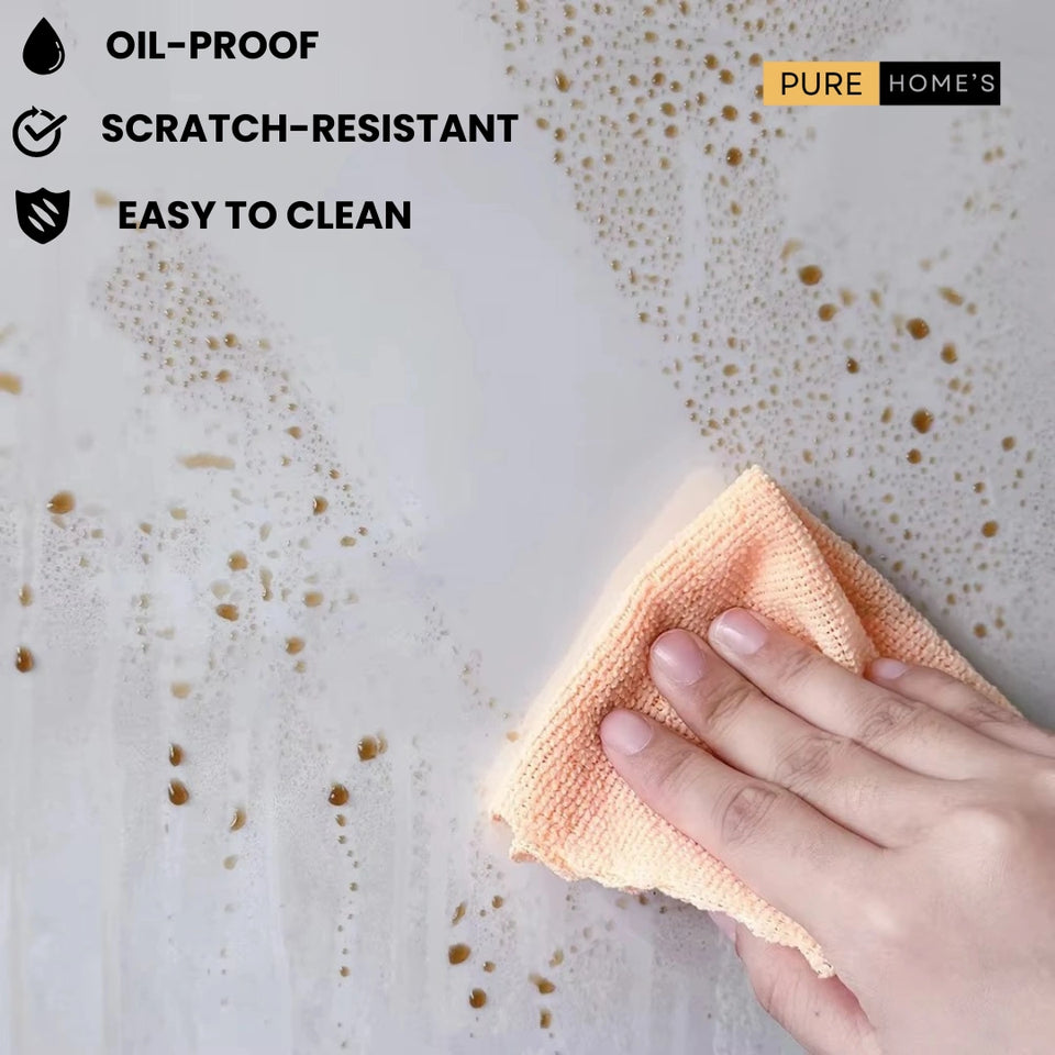 Pure Home™ Self- Adhesive Transparent Electrostatic Wall Protection Film