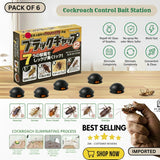 Japanese Cockroach Bait Station (Pack of 6 Pcs)
