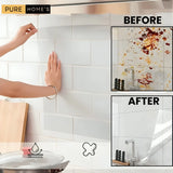 Pure Home™ Self- Adhesive Transparent Electrostatic Wall Protection Film