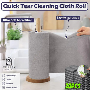 Microfiber Cleaning Cloth (25 Sheets)