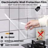 Pure Home™ Self- Adhesive Transparent Electrostatic Wall Protection Film