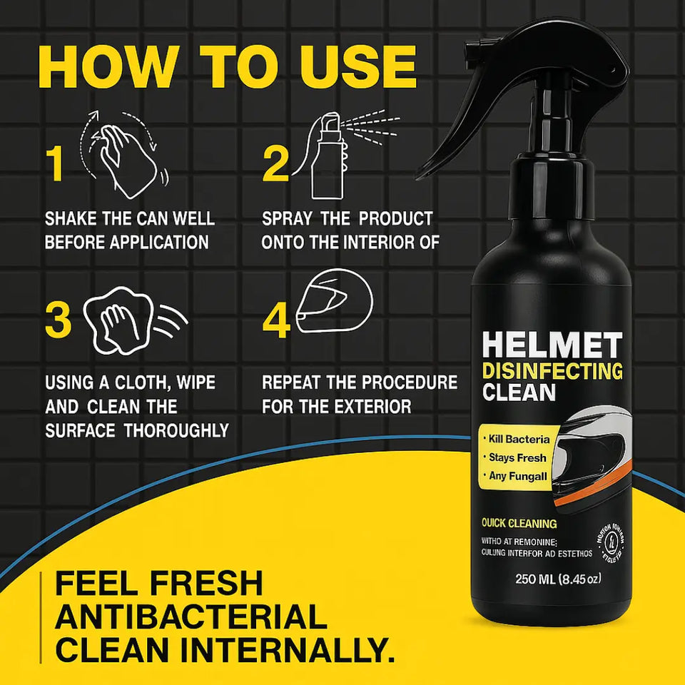 Helmet Disinfecting 200 ml Pack of 1