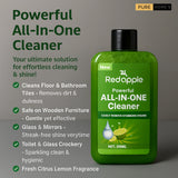 Redapple™ All-in-One  Multipurpose Kitchen Grease Cleaner (Pack Of 4) 200ml Each