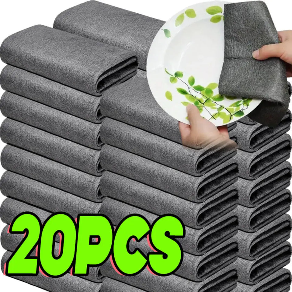 Microfiber Cleaning Cloth (25 Sheets)