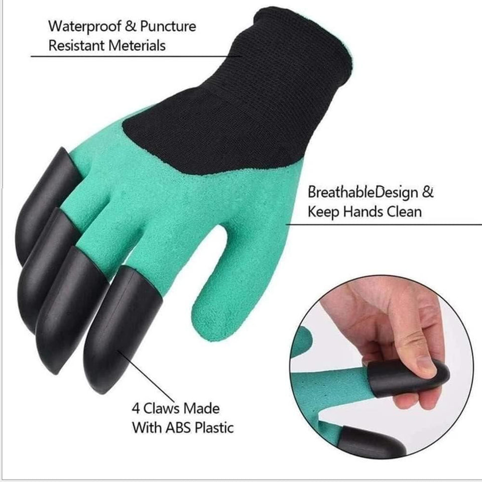 Waterproof Gardening Gloves With ABS Claws