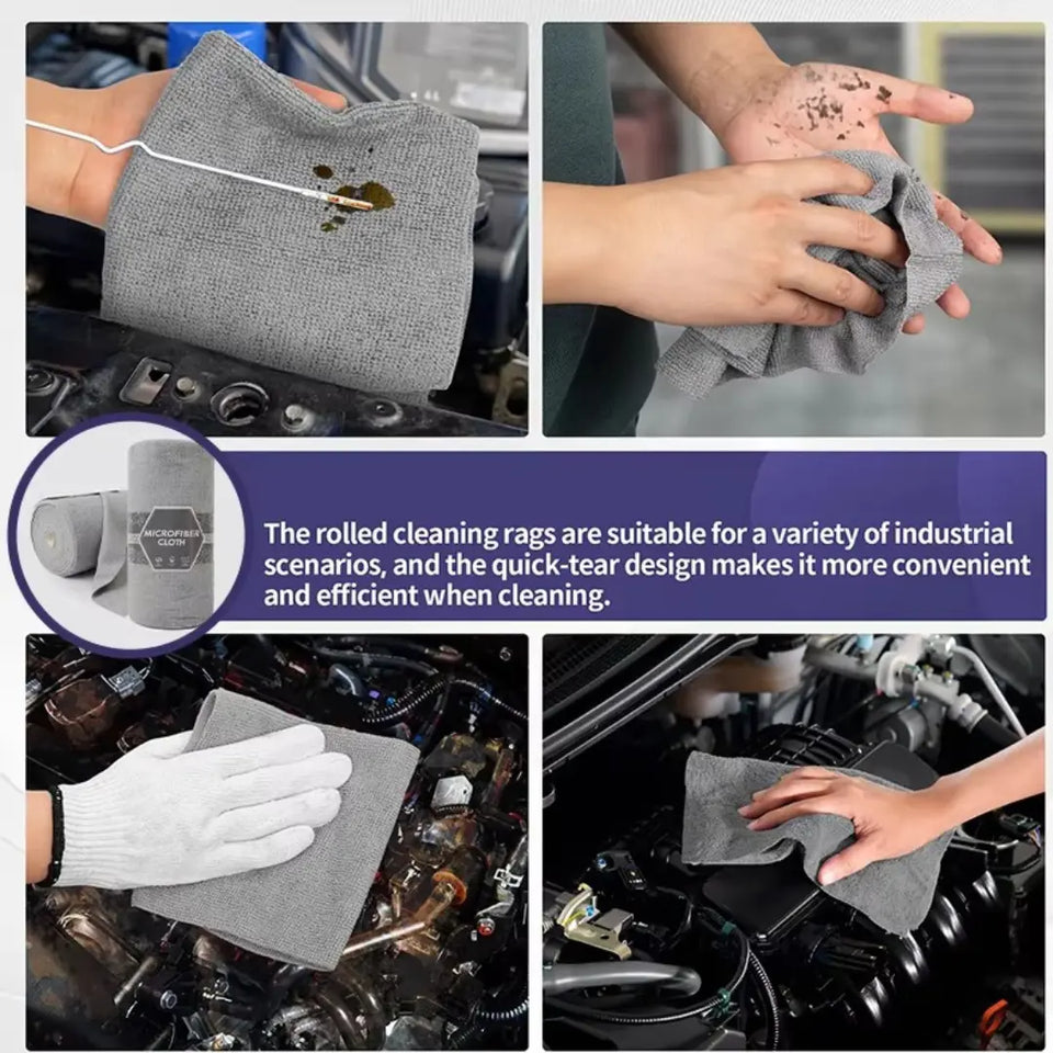 Microfiber Cleaning Cloth (25 Sheets)