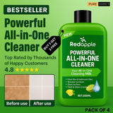 Redapple™ All-in-One  Multipurpose Kitchen Grease Cleaner (Pack Of 4) 200ml Each