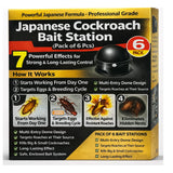 Japanese Cockroach Bait Station (Pack of 6 Pcs)