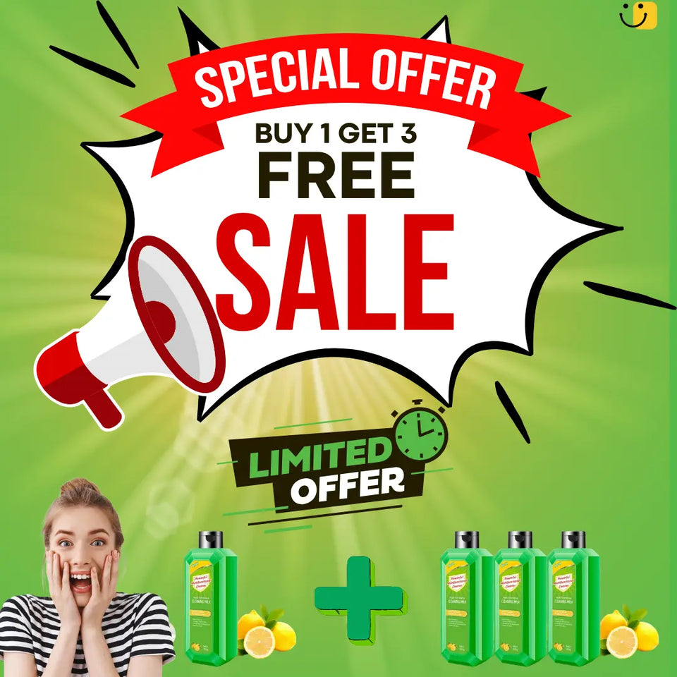 Powerful Multifunctional All in One Cleaner. ( Pack of 4 ).