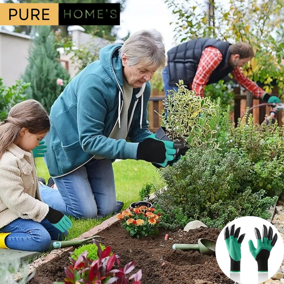 Waterproof Gardening Gloves With ABS Claws