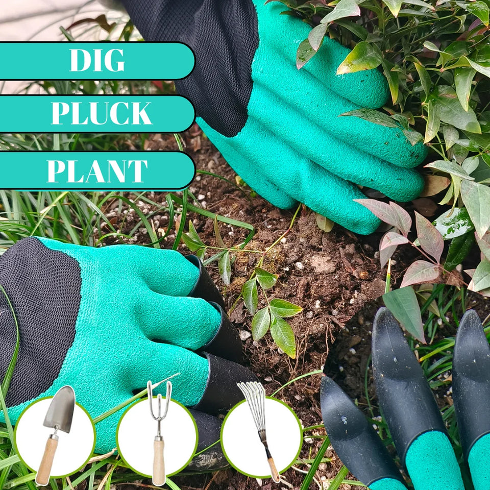 Waterproof Gardening Gloves With ABS Claws