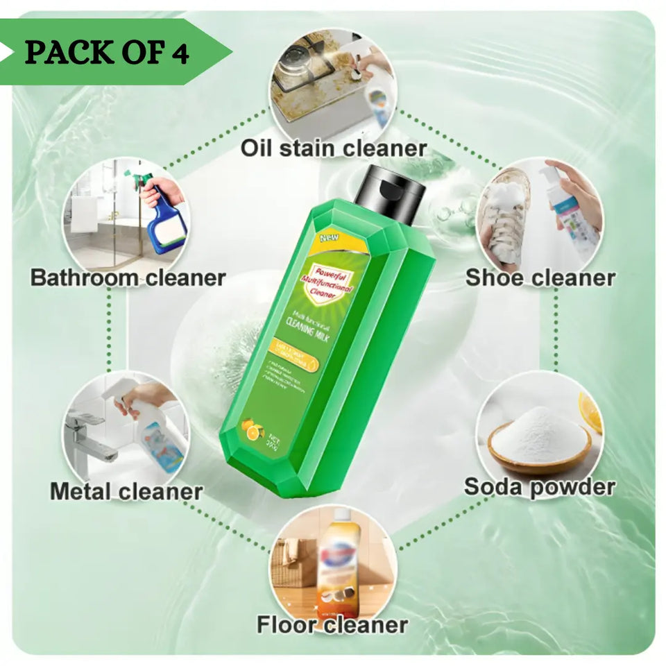 Powerful Multifunctional All in One Cleaner. ( Pack of 4 ).