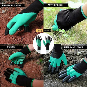 Waterproof Gardening Gloves With ABS Claws